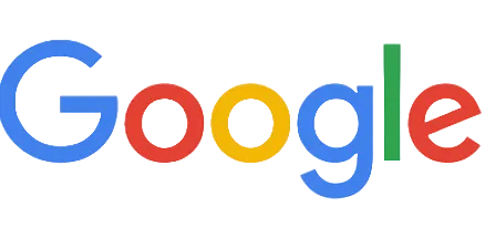 Logo Google multicolore avec les lettres bleues, rouges, jaunes et vertes.